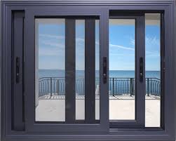Aluminium sliding window